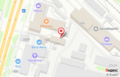 Автосервис Мотор на проспекте Гагарина на карте