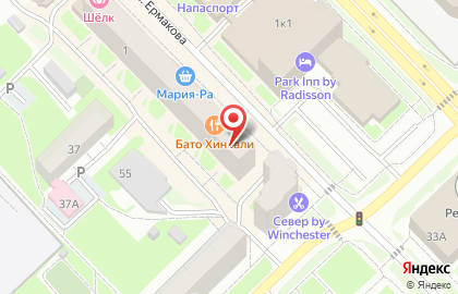 Ресторан Тандыр в Центральном районе на карте