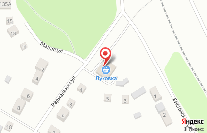 Продуктовый магазин Луковка на карте
