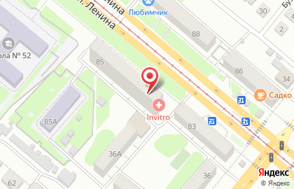 Страховая компания Согаз-Мед на проспекте Ленина на карте