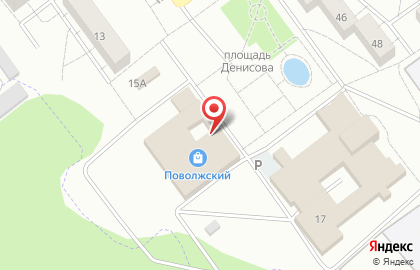 Супермаркет Пятёрочка в Комсомольском районе на карте