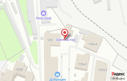 Автомастерская Шинмастер на улице Смирнова на карте
