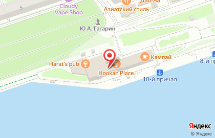 Караоке-клуб Celentano на набережной Космонавтов на карте