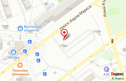 Шиномонтажная мастерская на улице Карла Маркса на карте