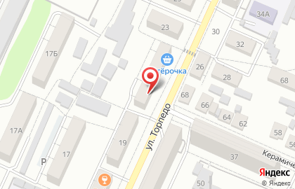 Парикмахерская Скарлетт в Коминтерновском районе на карте