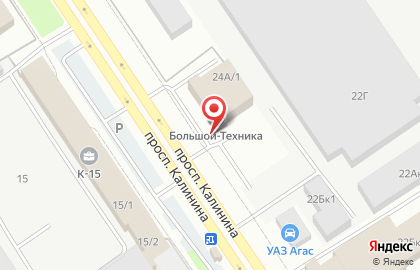 Автоцентр Большой на карте