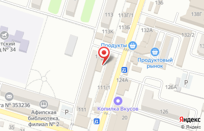 Магазин профессиональной косметики и бижутерии Успех на улице Пушкина на карте