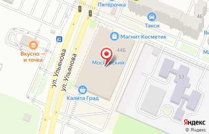 Автошкола Абсолют в Московском микрорайоне на карте