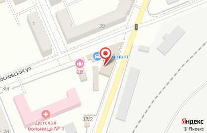 КТМ на Московской улице на карте