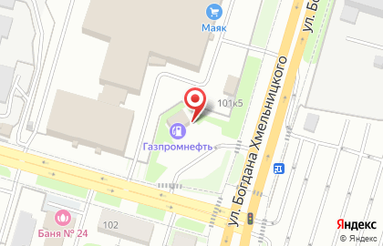Банкомат Газпромбанк в Новосибирске на карте