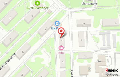 Салон красоты Ева на Светлой улице на карте