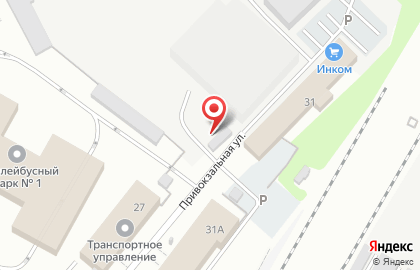 Торговая компания Мастерстрой на Привокзальной улице на карте
