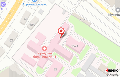 Городская больница №41, ООО на карте
