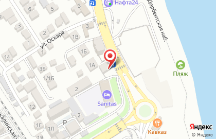 Мойка самообслуживания в Махачкале на карте