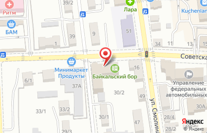 ТНС на Советской улице на карте