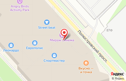 Ювелирный магазин Tous на Полюстровском проспекте на карте
