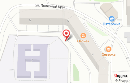 Магазин продуктов в Мурманске на карте