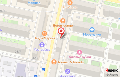 Салон мебели и матрасов Лорис на улице Тухачевского на карте