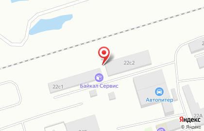 Транспортная компания Байкал Сервис в Железнодорожном районе на карте