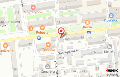 Салон сотовой связи Сотовик на улице Чкалова на карте