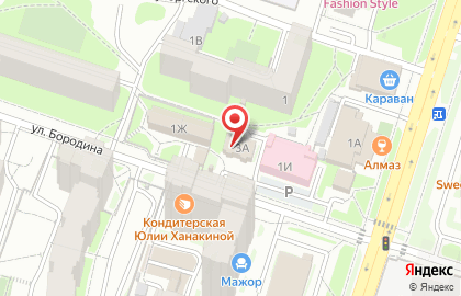 Фирменный магазин Дубки в Октябрьском районе на карте