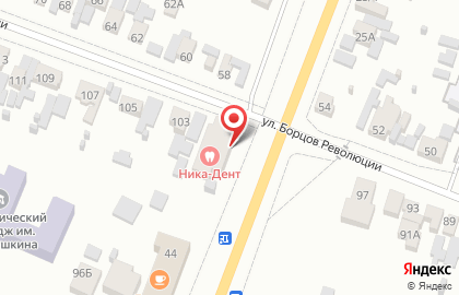Стоматология Ника-дент в Красноярске на карте