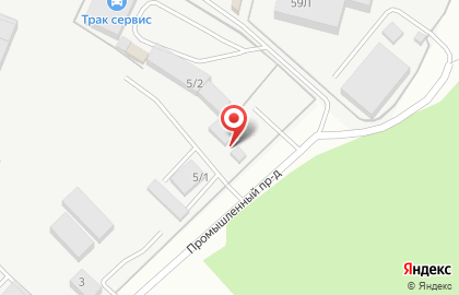 Строительная компания Кристалл в Промышленном проезде на карте