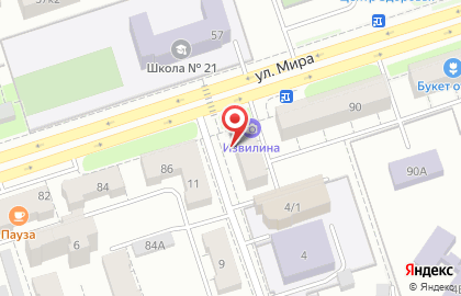 Магазин матрасов и кроватей Сон33.рф на улице Мира на карте