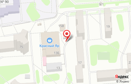 Магазин продуктов в Красноярске на карте