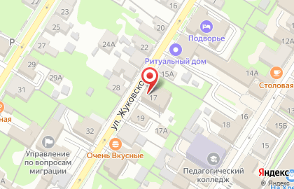 ООО Спецсервис на улице Жуковского на карте