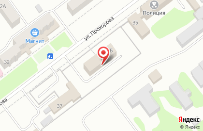 Интернет-магазин Б-Касса на улице Прохорова на карте