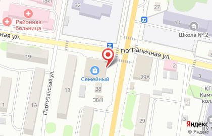 Торговый центр Семейный в Петропавловске-Камчатском на карте