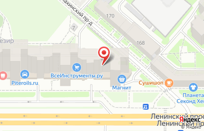 Ресторан китайской кухни Цзао Ван на Ленинском проспекте на карте