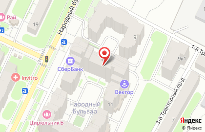 Авторизованный сервисный центр Рестарт на Народном бульваре на карте