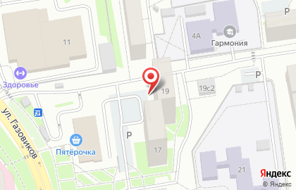 Парикмахерская Идеал на улице Газовиков на карте