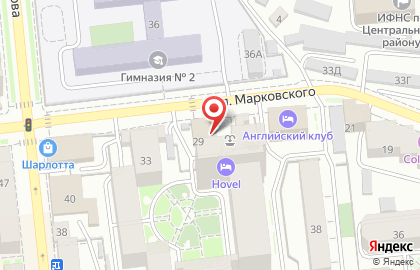 Компания НашШтат на улице Марковского на карте