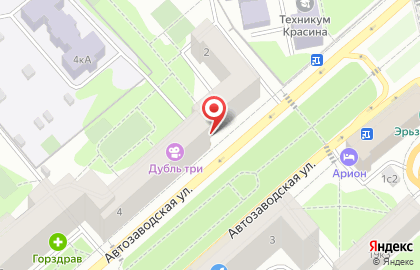 Страховая медицинская компания Ресо-мед на Автозаводской улице на карте