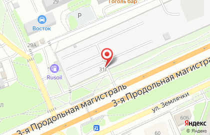 Автостоянка ВОА в Дзержинском районе на карте