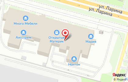 Салон мебели Авента в Нижнем Новгороде на карте
