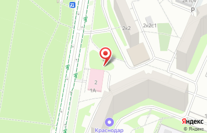 Остекление балконов Мякинино на карте