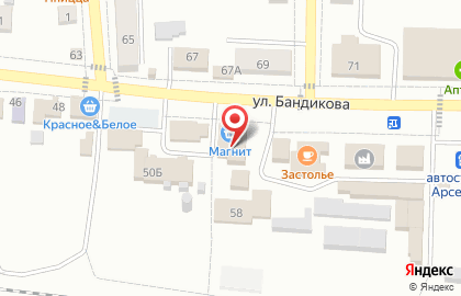 Гипермаркет Магнит в Туле на карте
