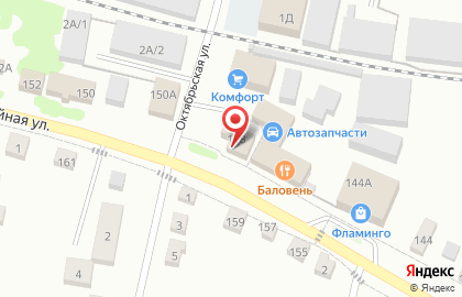 Алкоритм на Шоссейной улице на карте