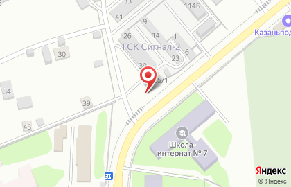 Шиномонтажная мастерская в Кировском районе на карте