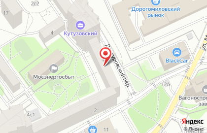 Участковый пункт полиции район Дорогомилово на метро Студенческая на карте