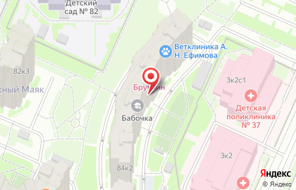 Магазин разливного пива Пифко на Ленинском проспекте на карте