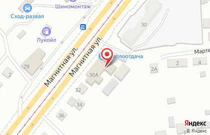 Компания Теплоотдача в Орджоникидзевском районе на карте
