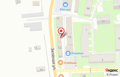 Магазин одежды Для вас на карте