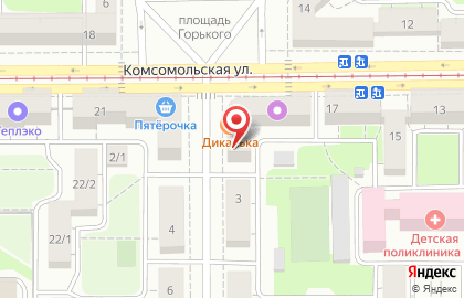 Кофейня Горький Кофе в Ленинском районе на карте