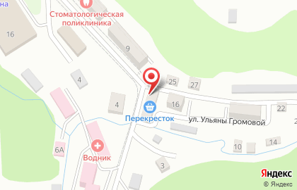 Магазин Перекресток на улице Шевченко на карте
