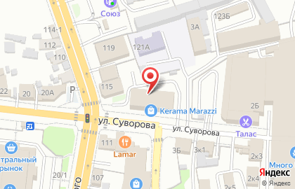 Торговый дом Урицкий на карте